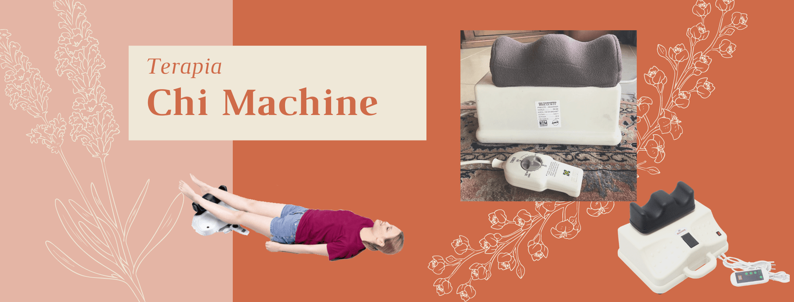 la máquina Chi fue desarrollado para ayudar al cuerpo a generar Chi y se mueven por todo el cuerpo.